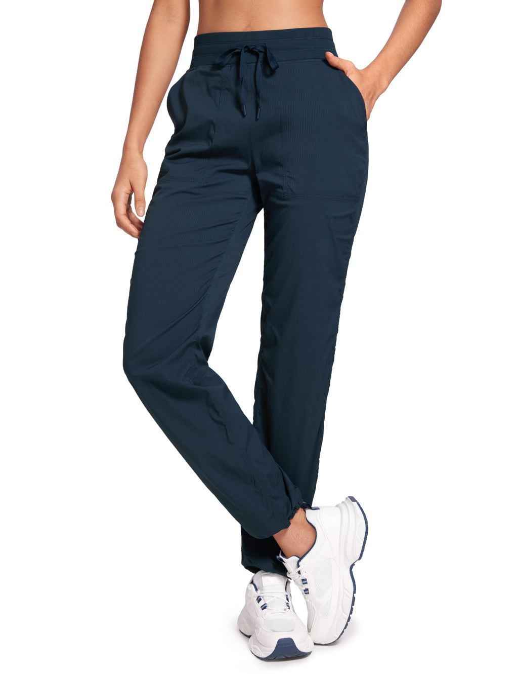 Women's Crz Yoga Ease Line Straight-Leg Pants 28" Ink Blue X-large