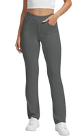 Vimpep Straight-Leg Yoga Dress Pants For Women Pull On - Style 80