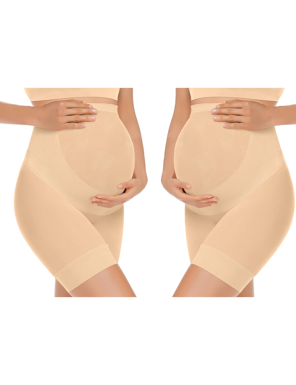 Kim S Belly Support for Pregnant Women's Summer Photoshoot Biker Shorts Intimates