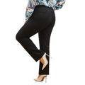 Dgd Plus Size Women's Straight-leg Dress Pants Slacks For - Style 2