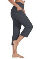 Willit Women's Yoga Capris Pants High-Waist Leggings Crop - Style 20