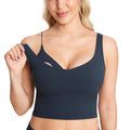 Women's Momanda Longline Sports Twilight Blue Small Nursing Bra