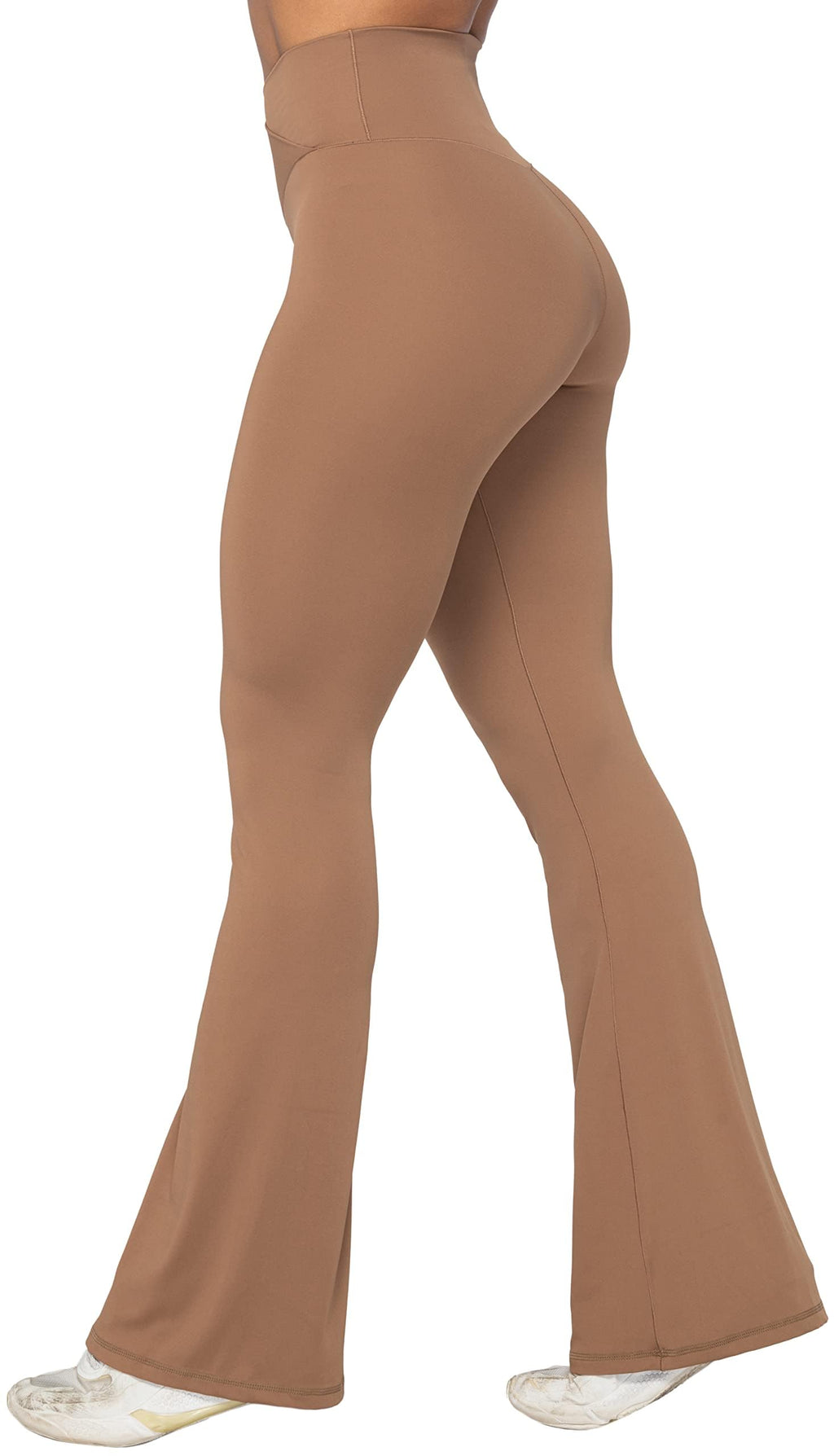 Women's Sunzel Flare Leggings Crossover Yoga Pants With - Coca Moncha