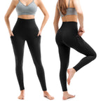 Leafigure 2-pack High-Waist Leggings With Pockets For - Size Small-Medium