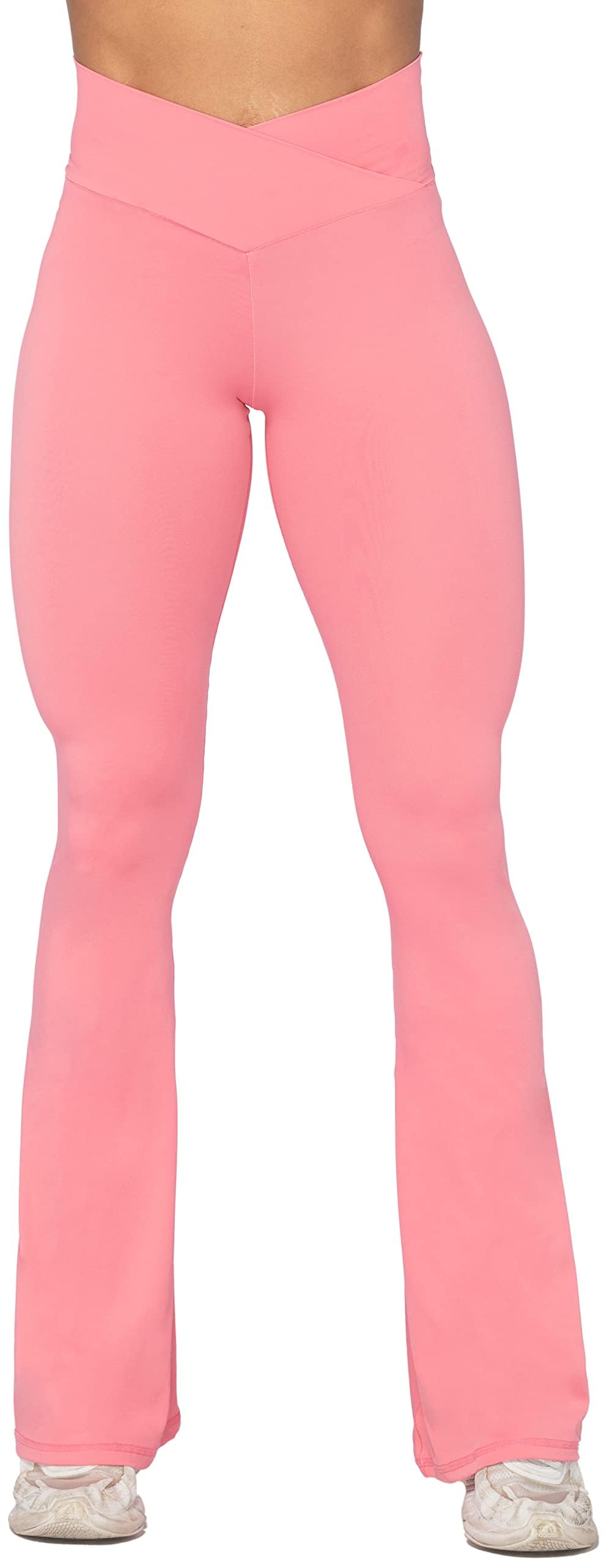 Women's Sunzel Flare Leggings Crossover Yoga Pants With - Style 241