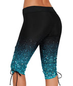 Urchics Women's Plus-Size Rash Guard Capris Long Swim - Size 3X-Large