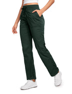 Women's Crz Yoga Ease Line Straight-Leg Pants 30" Legend Green Large