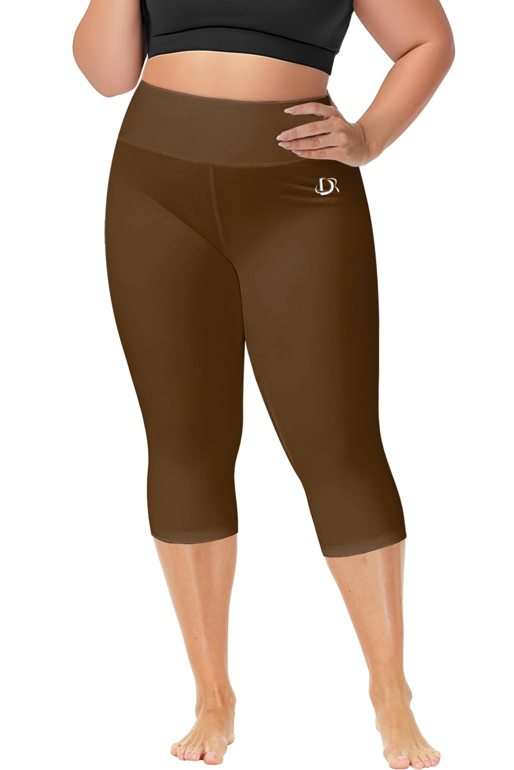 Plus-Size Women's Beach Active Swim Pants Rash Guard UPF 50+ Surfintg