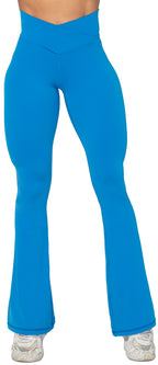 Women's Sunzel Flare Leggings Crossover Yoga Pants With - Style 283