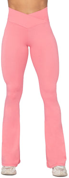 Women's Sunzel Flare Leggings Crossover Yoga Pants With - Style 69