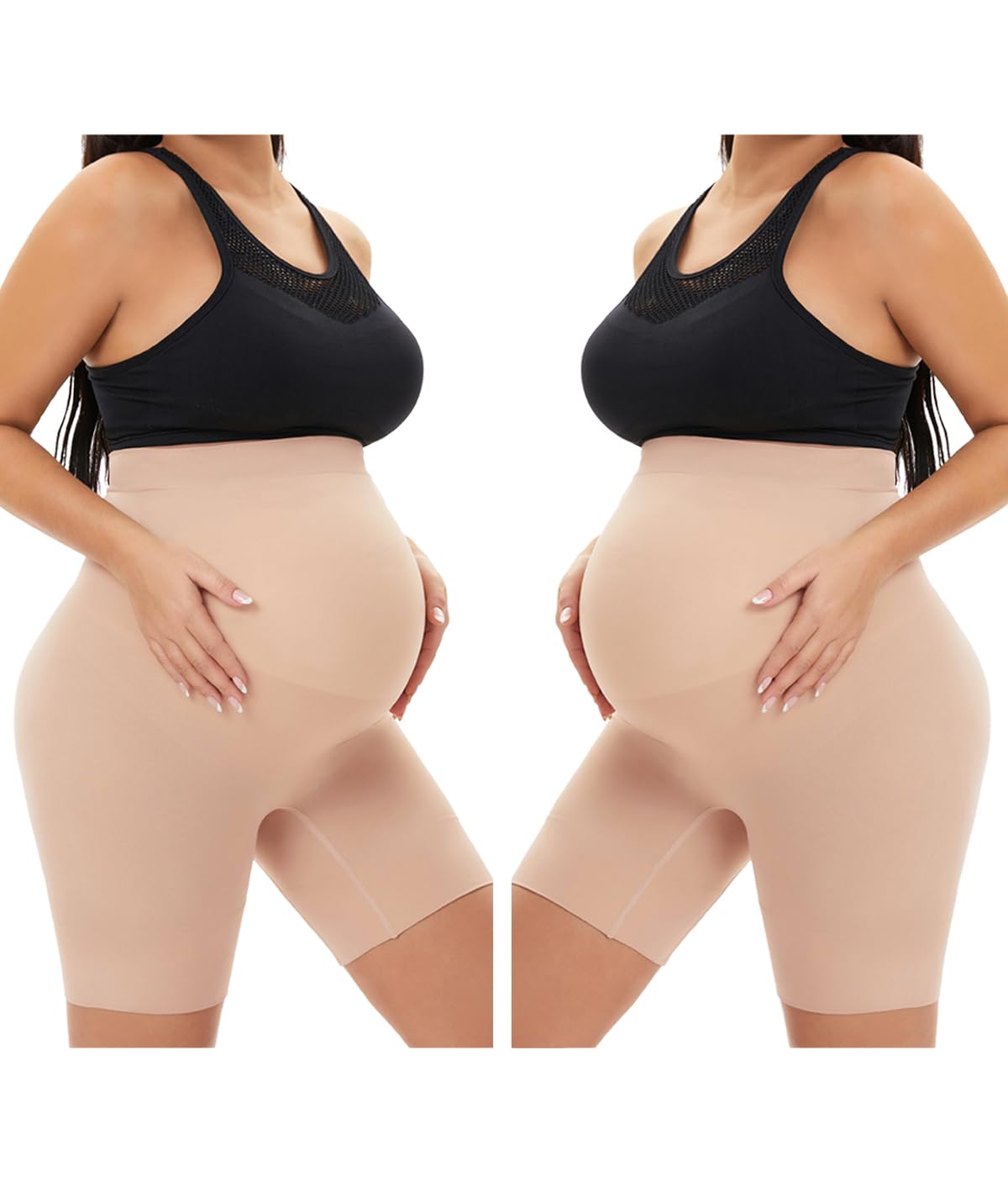Women's Kunindome Maternity 2 Pack of Nude, X-large Shapewear