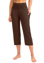 G Gradual Capri Pants For Women High-Waist Workout Yoga - Espresso