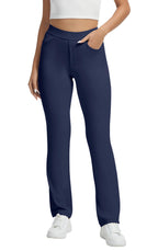 Vimpep Straight-Leg Yoga Dress Pants For Women Pull On - Style 73