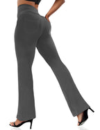 Vooveeya Women's Bootcut Leggings Bootleg Yoga Pants - Style 230