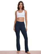 Vimpep Straight-Leg Yoga Dress Work Pants Women Pull On - Style 43