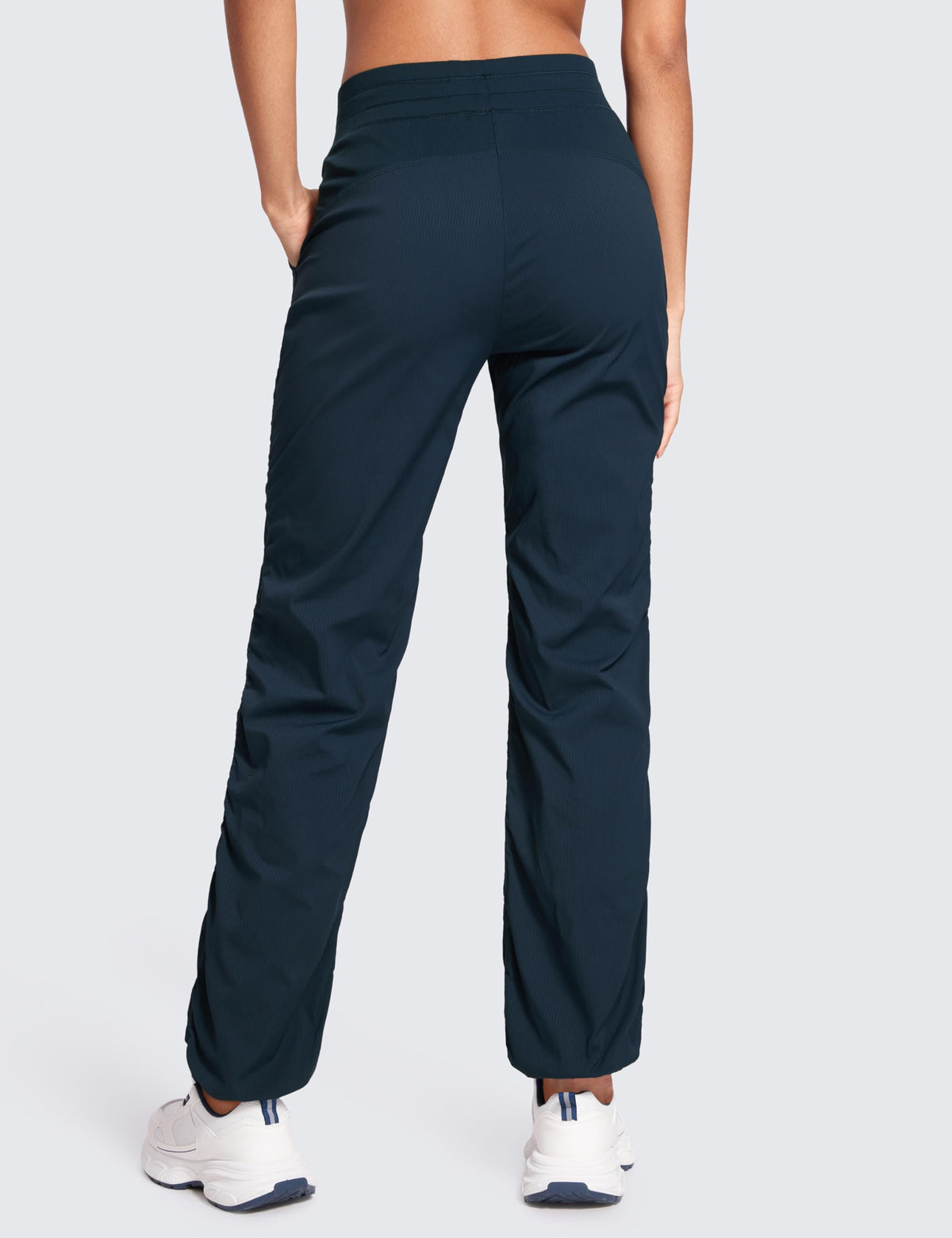 Women's Crz Yoga Ease Line Straight-Leg Pants 28" Ink Blue Large