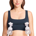 Women's Momanda Longline Square Neck Pumping Twilight Blue Small Bra