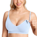 Women's Momanda Seamless for Breastfeeding Ice X-small Nursing Bra