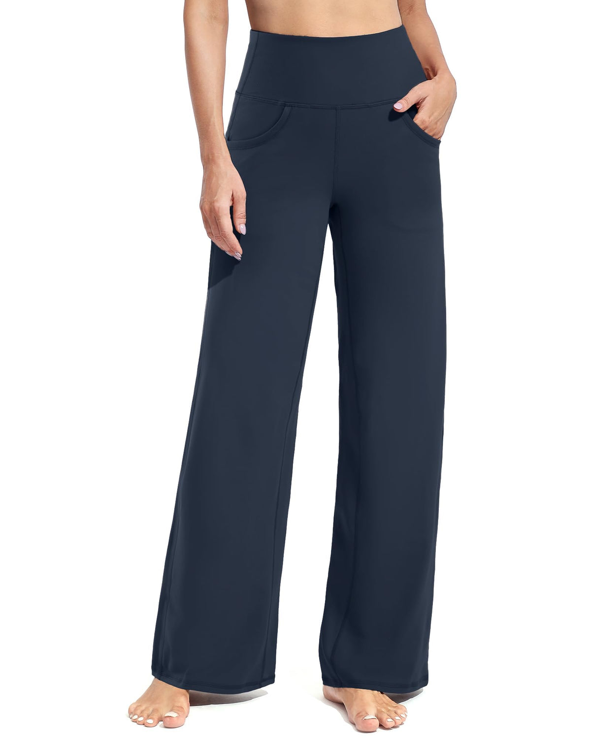 Promover Lounge Pants For Women Stretch Dark Navy Xxl Tall