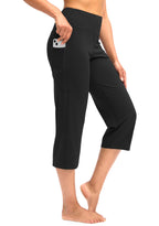 G Gradual Capri Pants For Women High-Waist Workout Yoga With - Black