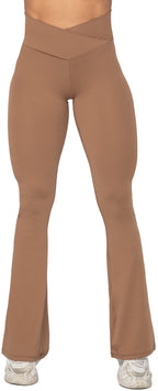 Women's Sunzel Flare Leggings Crossover Yoga Pants With - Style 221