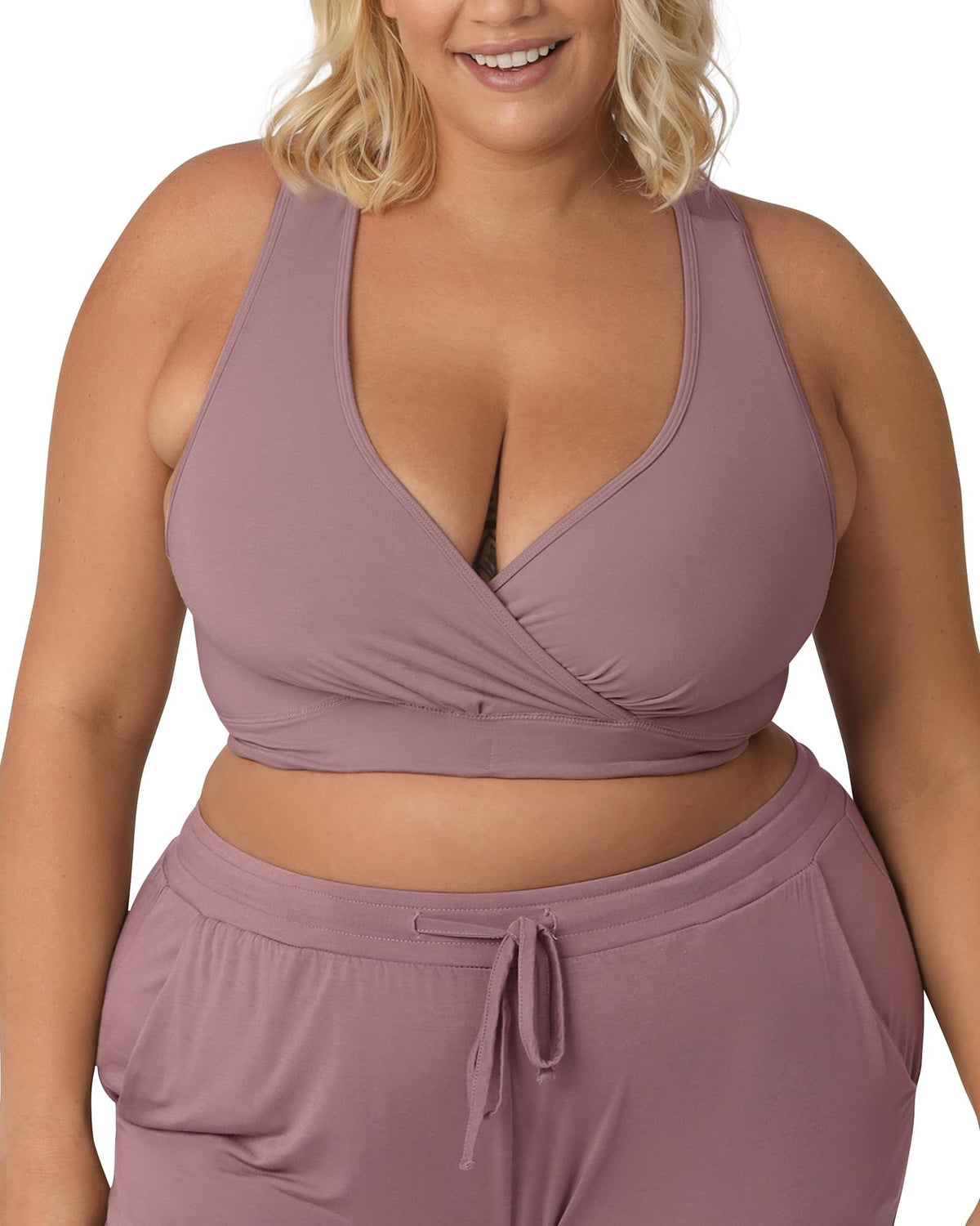 Women's Kindred Bravely French Terry Racerback & Sleep Nursing Bra