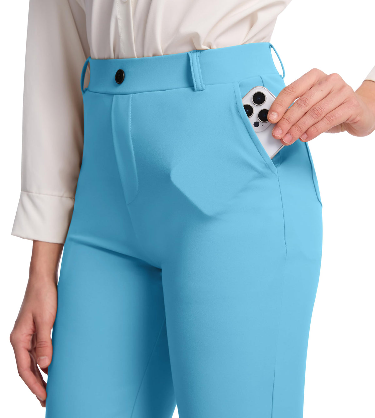 Vimpep Yoga Pants Women Straight-Leg With Pockets - Style 183