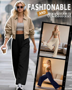 Huukeay 3 Pack Women's Lounge Pants Cozy Sweatpants - Style 10