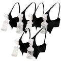 Women's Ilovesia Hands Free Pumping and 3 Pack Size Xxl Nursing Bra