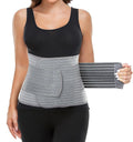 Women's Mamody Postpartum Belly Wrap Band Abdominal Binder Post Surgery 9.5" Intimates