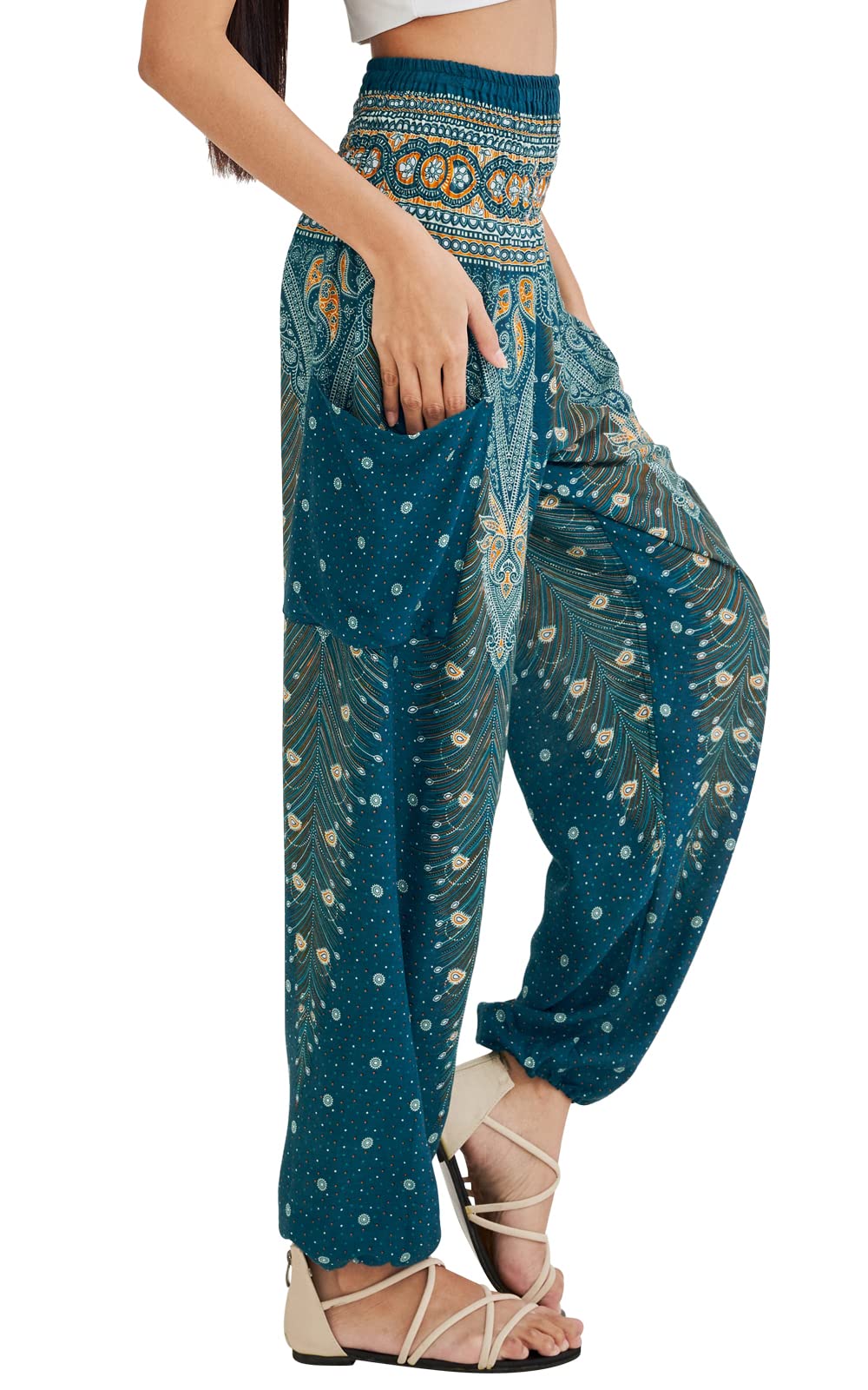 Joob Boho Pants For Women Hippie Harem Women's Yoga – - Size Small-Medium