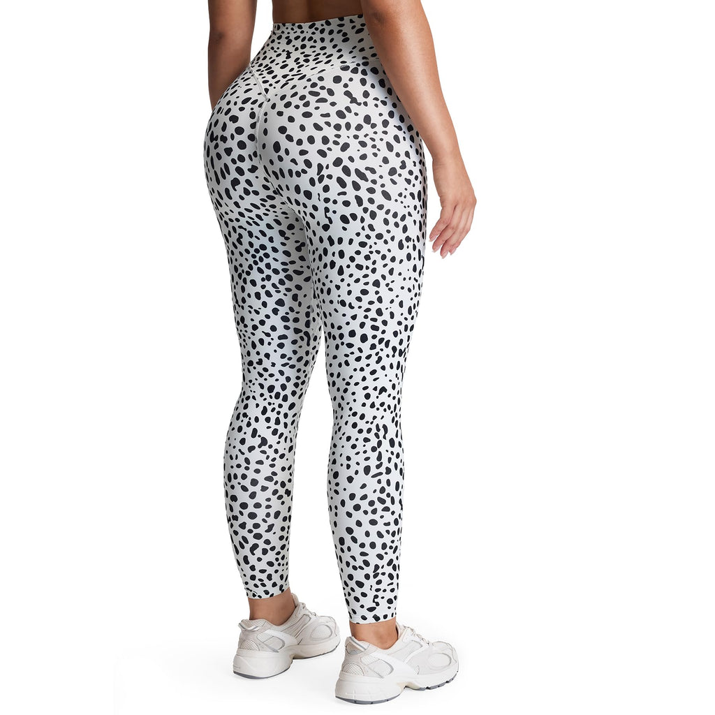Aoxjox Women's Metamorph Yoga Pants 26" (dalmatian Print Xx-large)