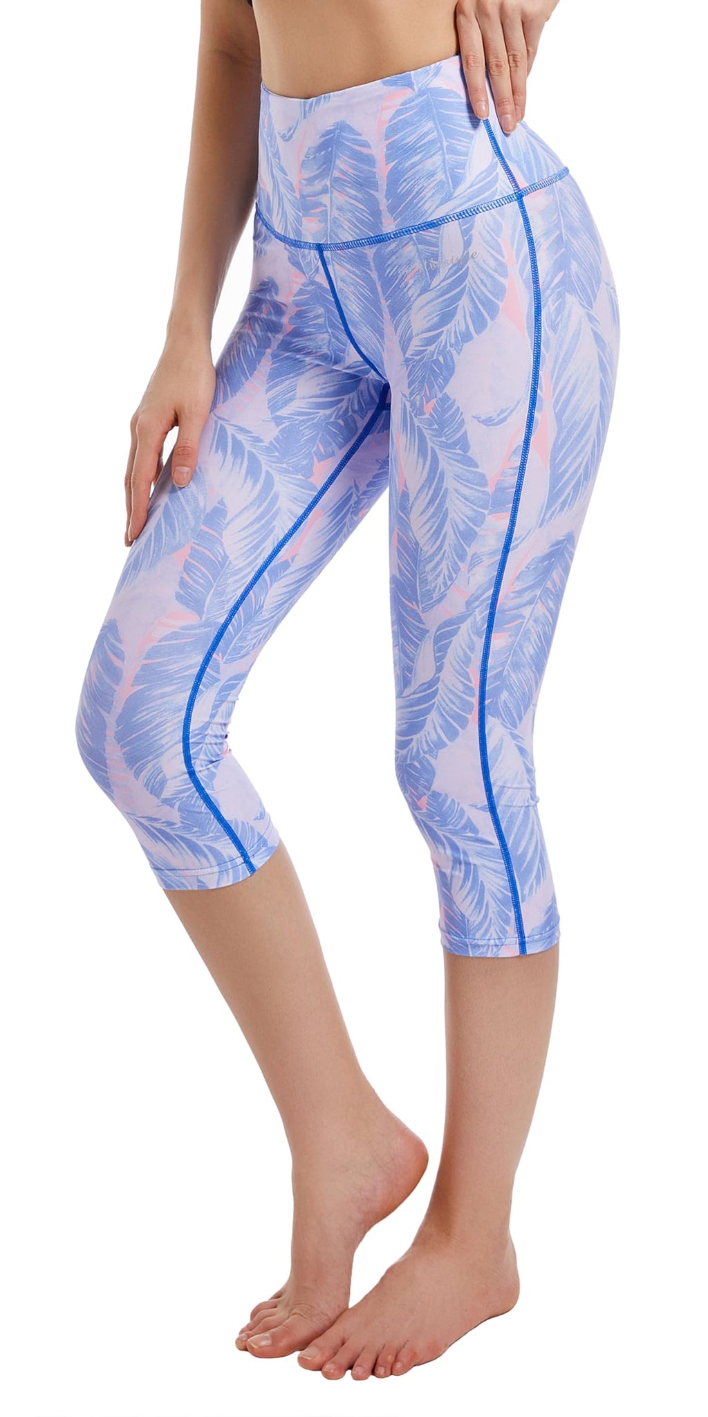 Ubestyle Women's Swim Capris UPF 50+ High Waist Quick Dry Swim Leggings