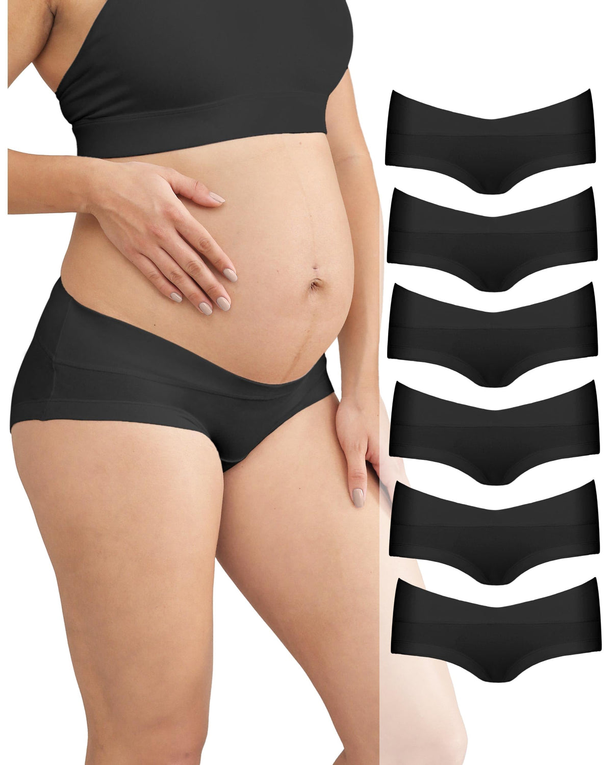 Women's Intimate Portal Cotton Maternity Pregnancy L Boyshorts