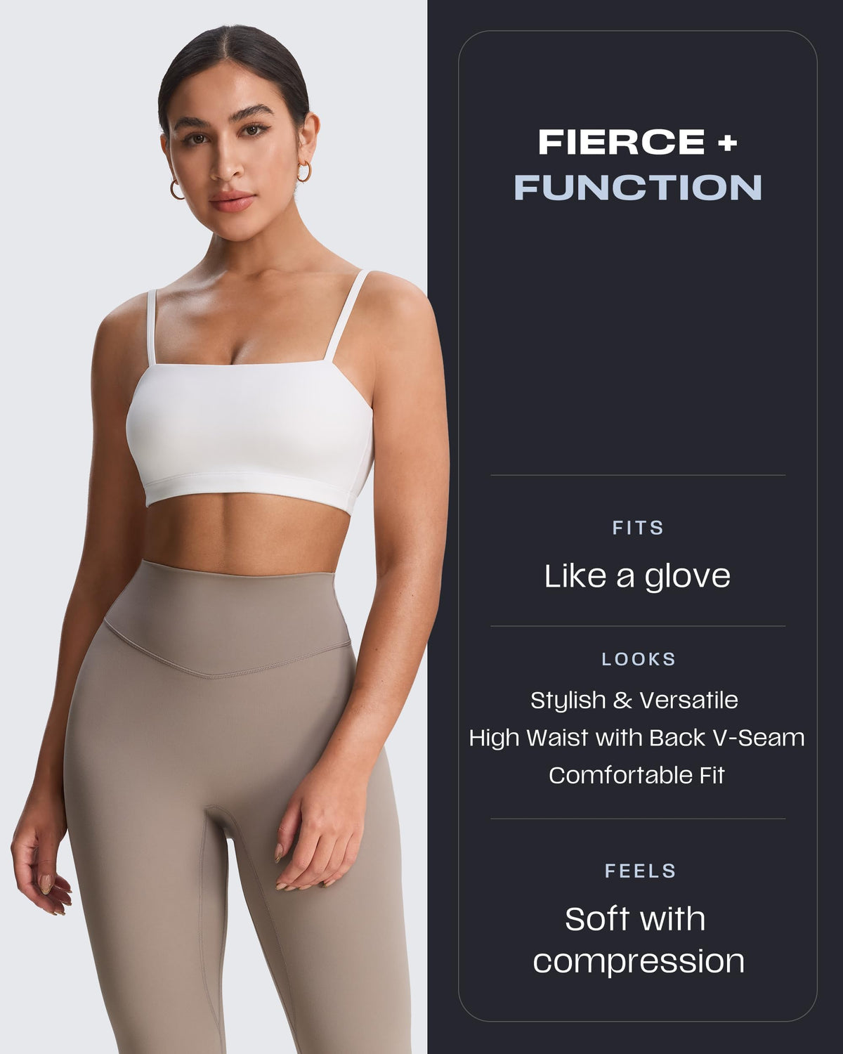 Aoxjox Women's Metamorph Yoga Pants 26" (driftwood X-large)