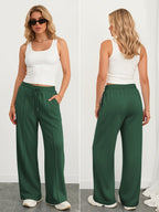 Athmile Women's Wide-Leg Sweatpants High-Waisted Baggy - Style 13