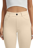Vimpep Yoga Pants Women Straight-Leg With Pockets - Style 177