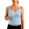 Women's Ecavus for Breastfeeding,longline Sports Tank Tops Nursing Bra