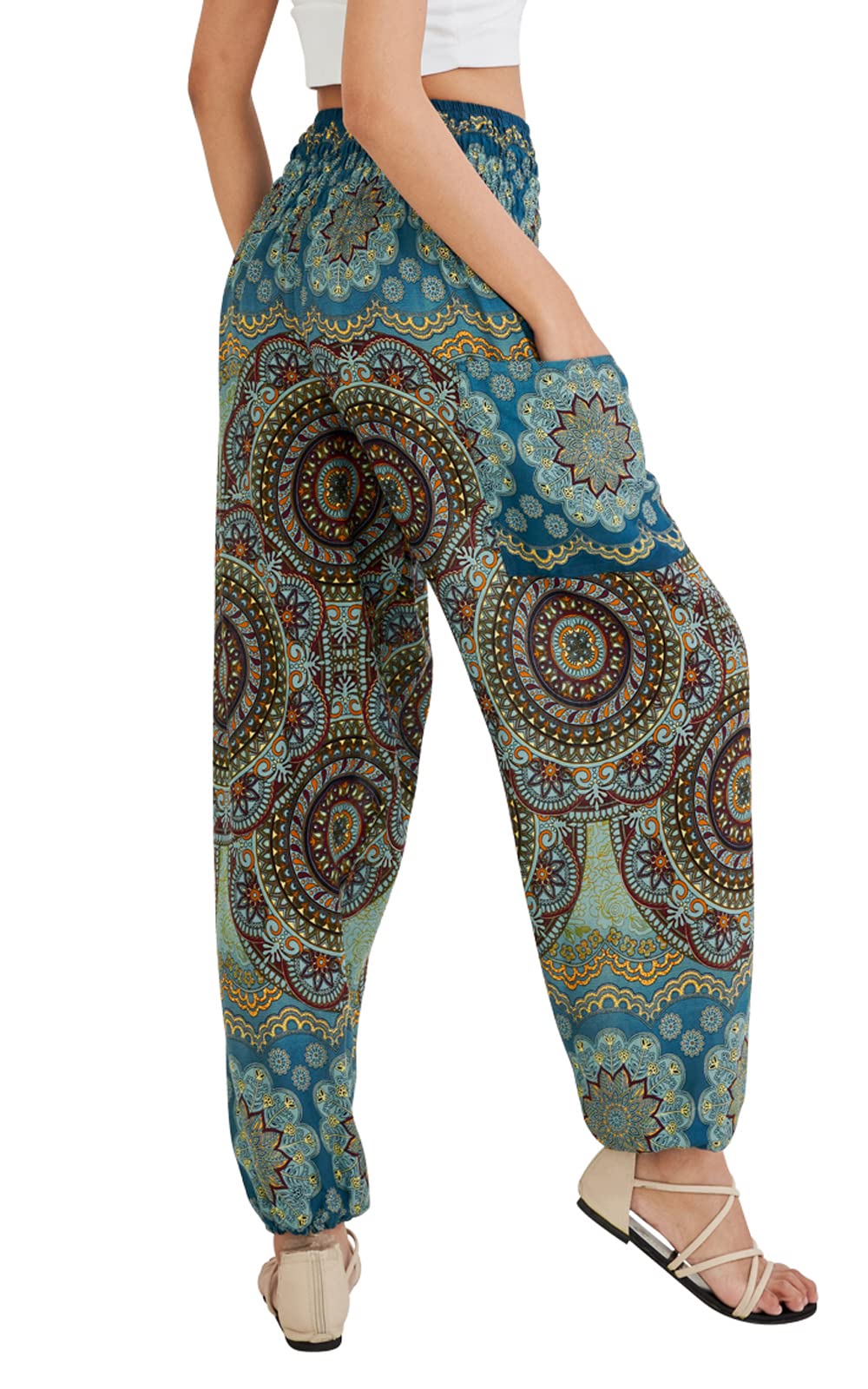 Joob Boho Pants For Women Hippie Harem Women's Yoga – Comfy - Style 9