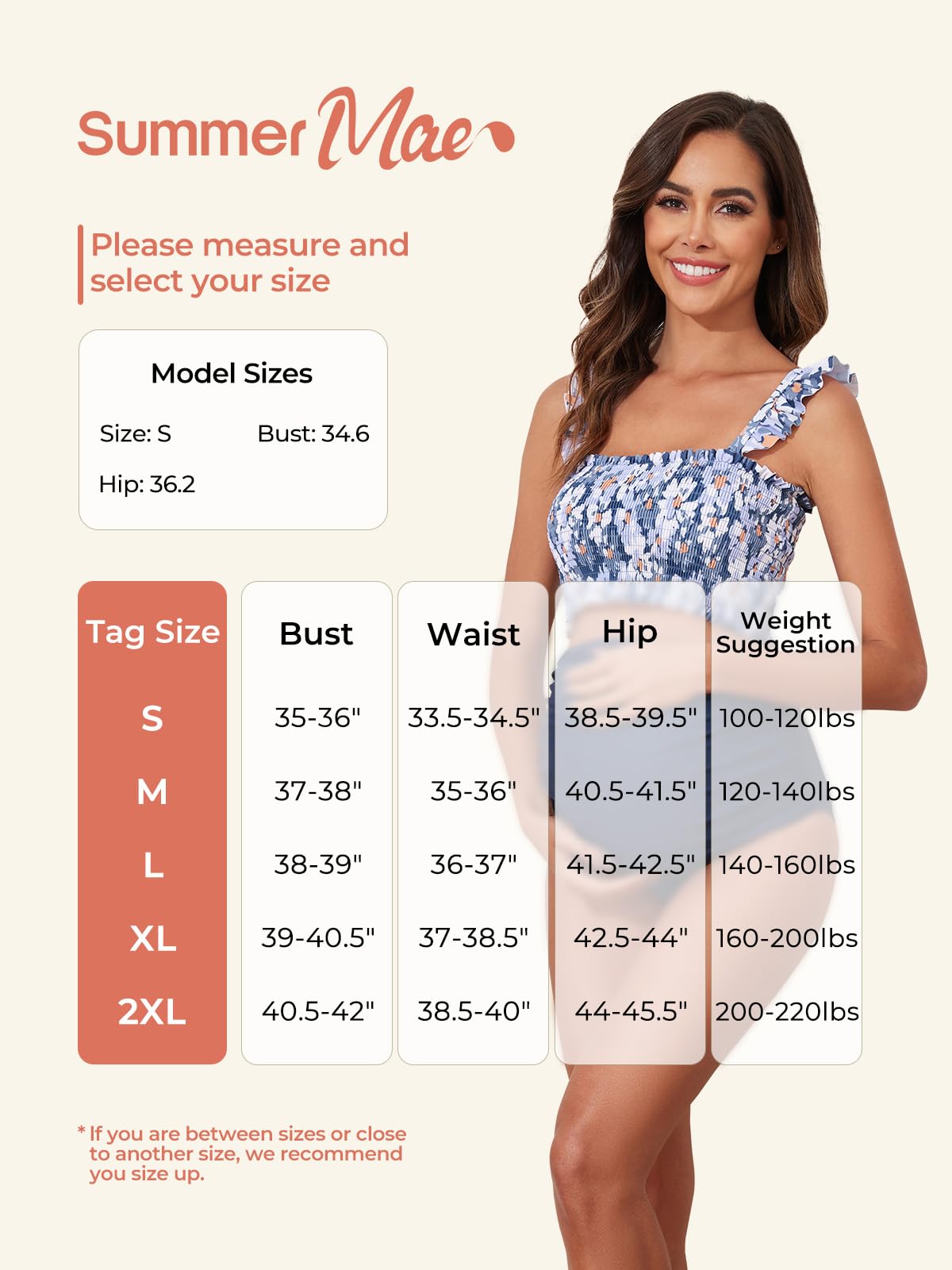 Women's Summer Mae Maternity High-Waist Bikini Swimsuit - Size X-Large