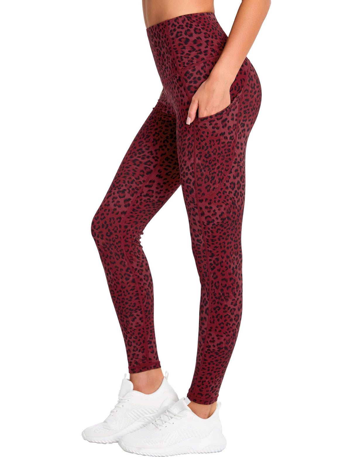 The Gym People Women's Thick High-Waist Yoga Pants Workout - Style 2