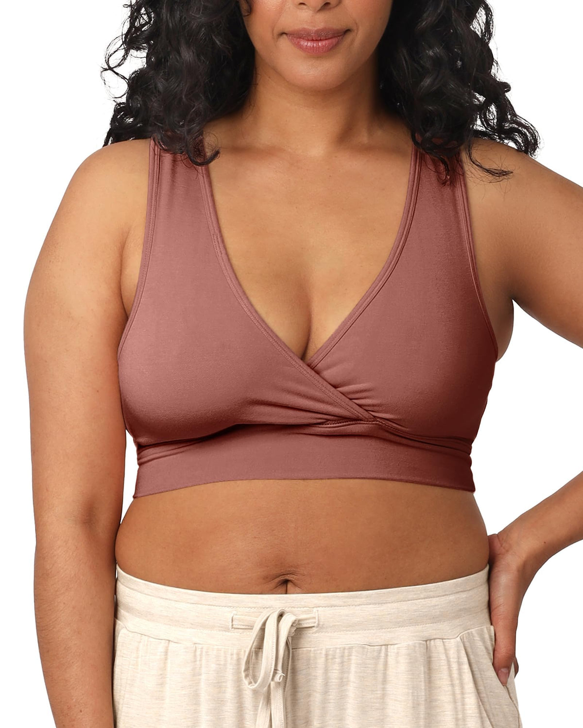 Women's Kindred Bravely French Terry Racerback & Sleep Nursing Bra
