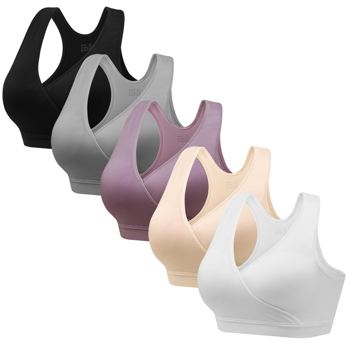 Women's Hbselect Maternity Nursing Sleep for Breastfeeding Wireless Bralette