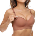 Women's Momcozy for Breastfeeding Yn21 Seamless Comfort Nursing Bra
