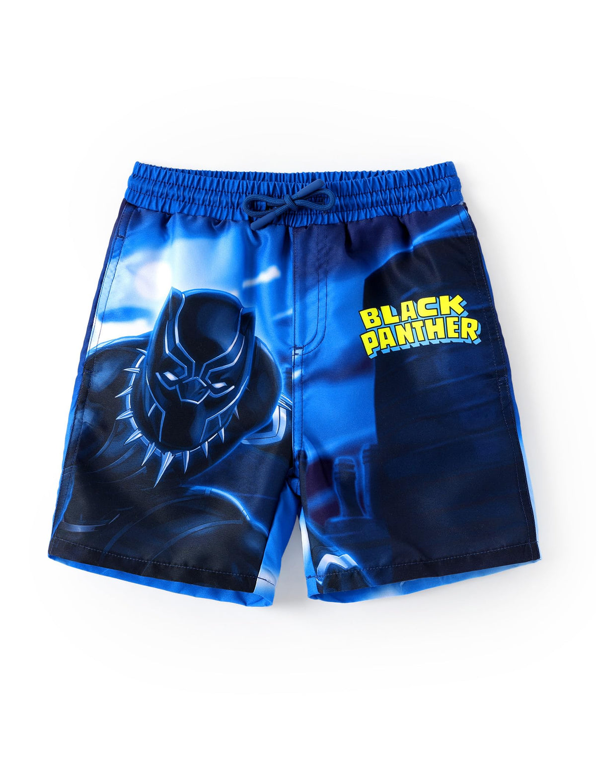 Disney Bathing Suit Marvel Boys Swim Short Avengers Rash Guard Swim Trunks Superhero Swimming Trunk Black Panther Beach Cloth Toddler Swimsuit UPF 50+ Surf Swimwear Black Pool Board Shorts 4-5 Years