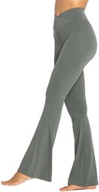 Sunzel Flare Leggings Crossover Yoga Pants For Women With - Style 13
