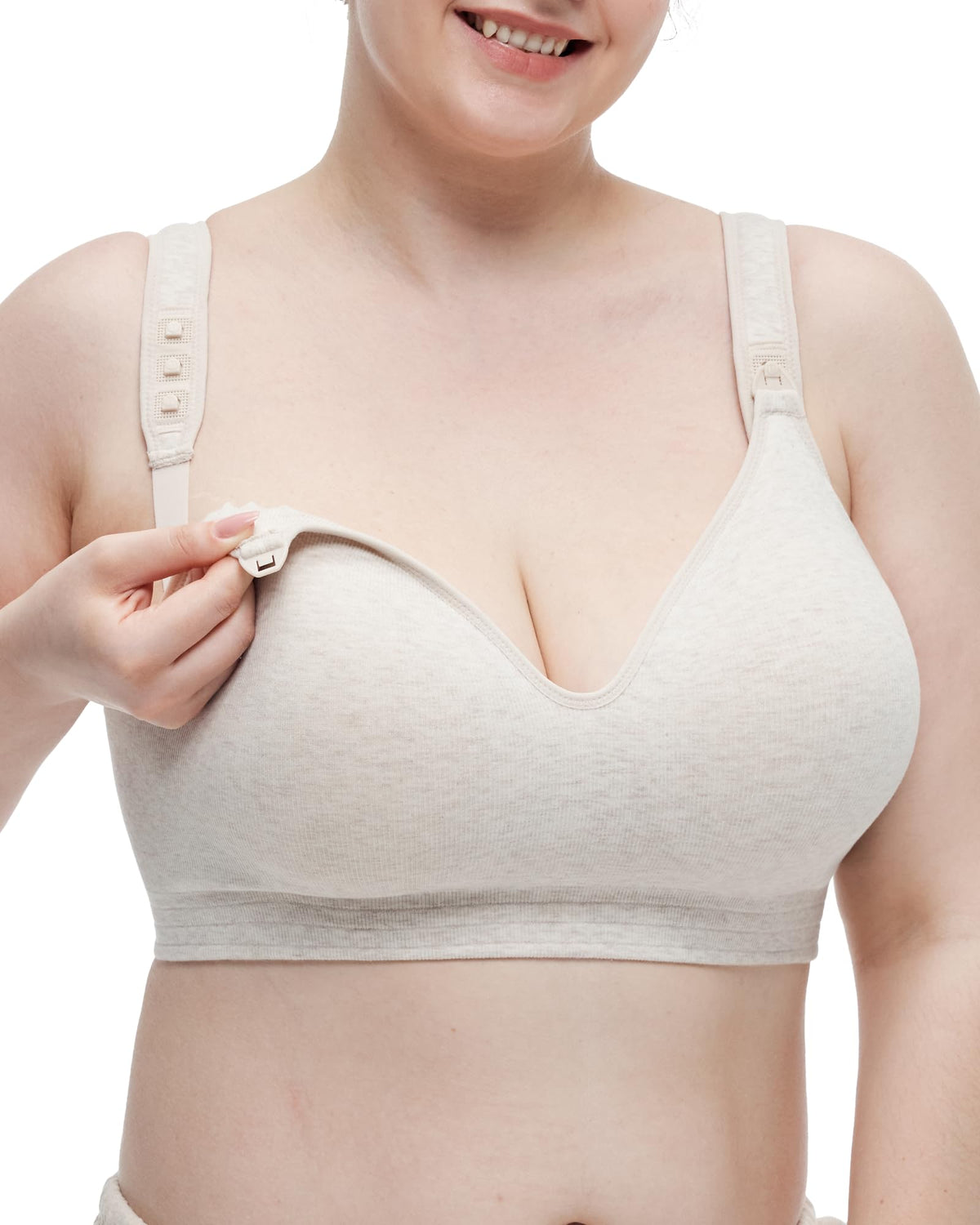 Women's Momcozy Busty U.s. Cotton for Breastfeeding Nursing Bra