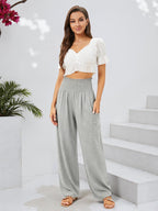 Qianxizhan Women's Harem Pants High-Waist Yoga Boho - Style 68