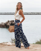 Angerella Women's Casual Loose Wide-Leg Cozy Pants Yoga Sweatpants