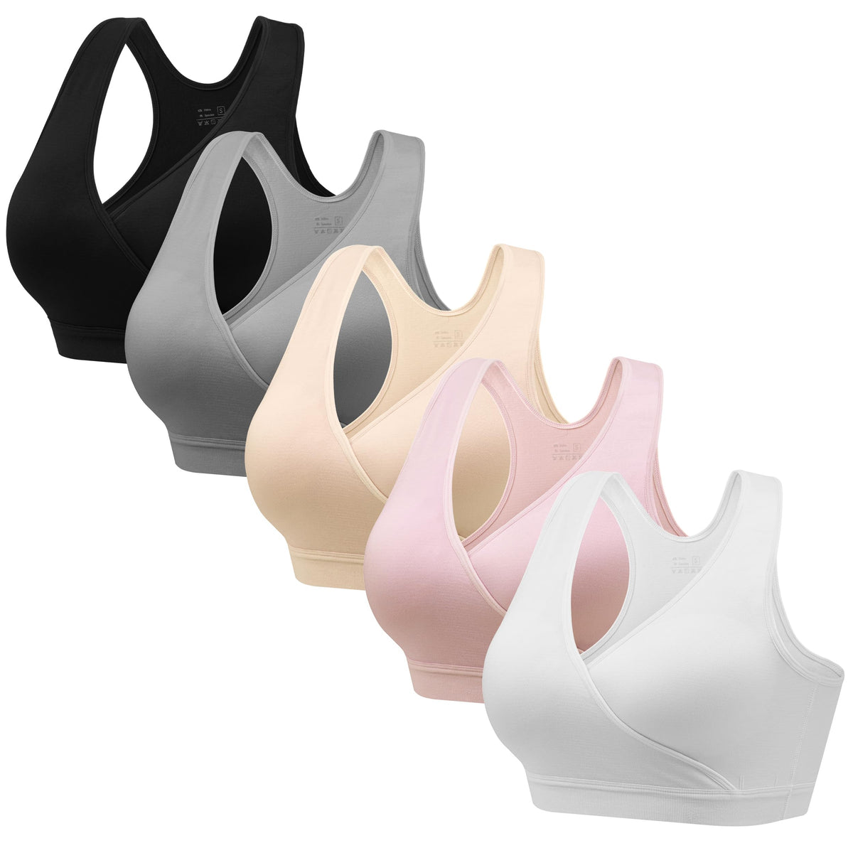 Women's Hbselect Maternity Nursing Sleep for Breastfeeding Wireless Bralette